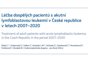 Léčba dospělých pacientů s akutní lymfoblastovou leukémií v České republice v letech 2007–2020