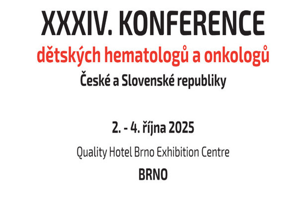 XXXIV. KONFERENCE dětských hematologů a onkologů  České a Slovenské republiky